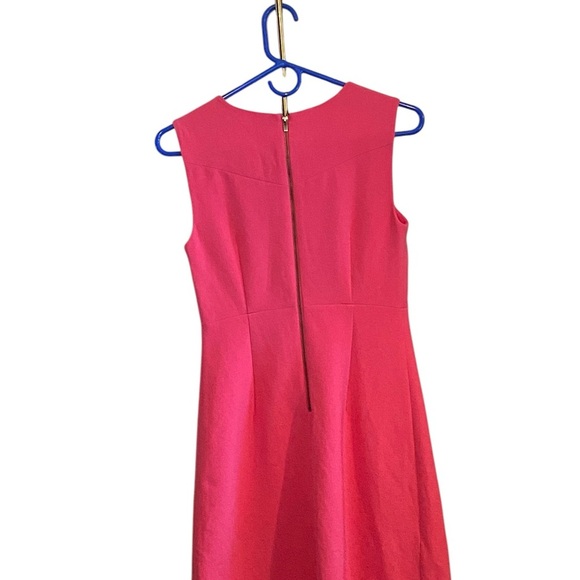 Diane Von Furstenberg Carpreena Mini Gardenia pink Stretch Knit Sheath Dress - Picture 4 of 7